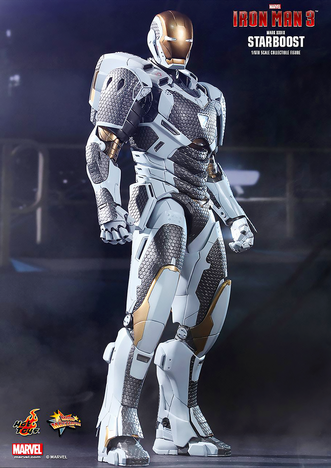 HOT TOYS MARVEL IRON MAN 3 IRON MAN STARBOOST ARMOR MARK XXXIX 1