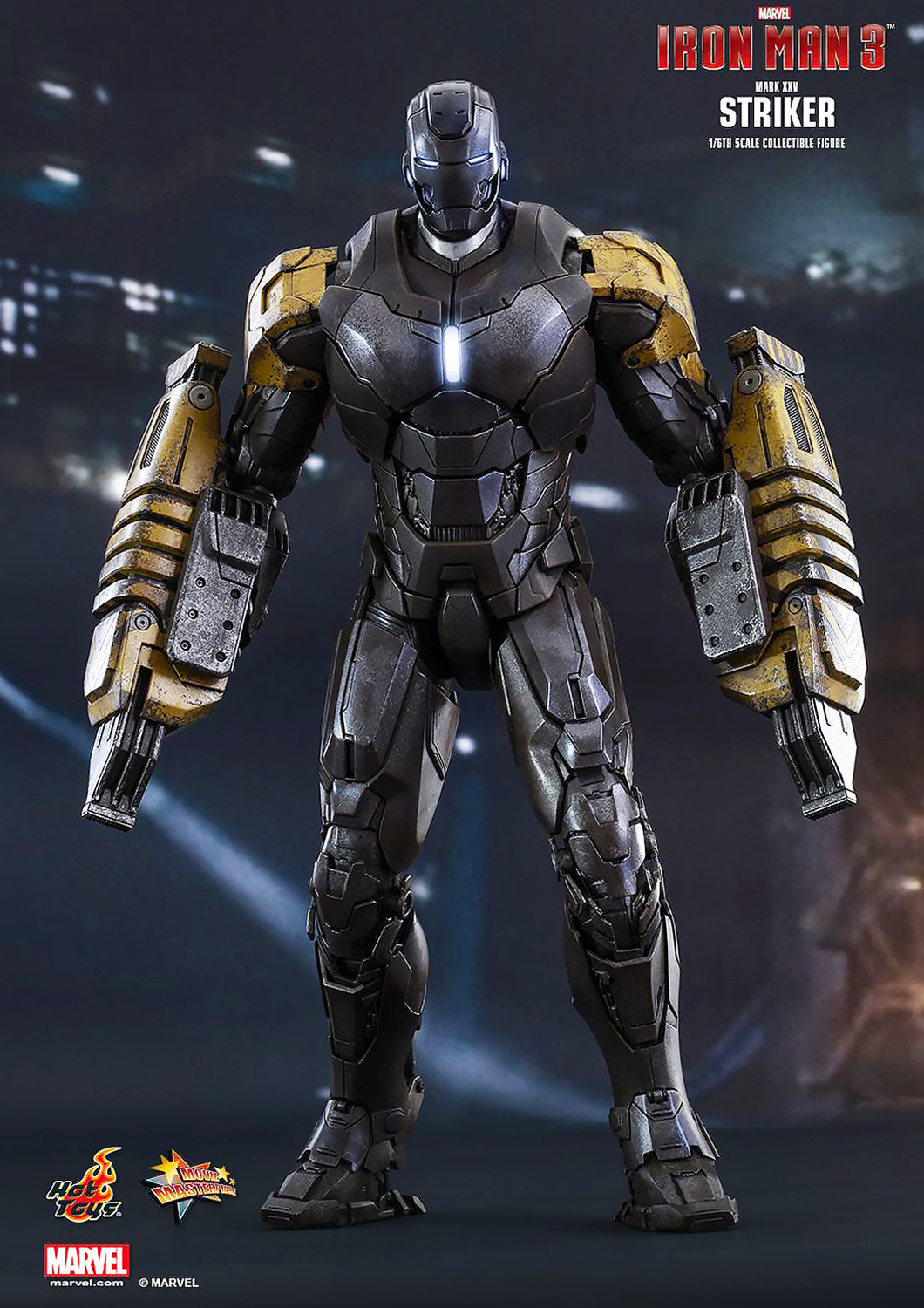 HOT TOYS MARVEL IRON MAN 3: IRON MAN STRIKER ( MARK 25 ) - MMS277 - Anotoys Collectibles