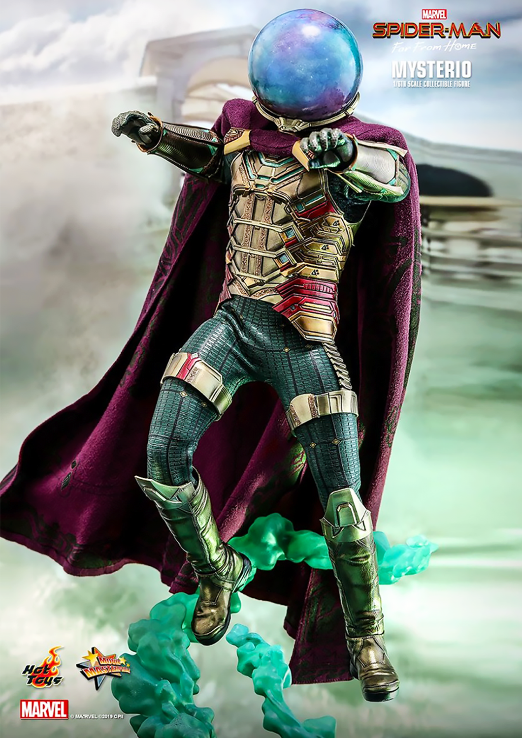 HOT TOYS MARVEL SPIDER-MAN: FAR FROM HOME MYSTERIO 1/6 MMS556 - Anotoys Collectibles