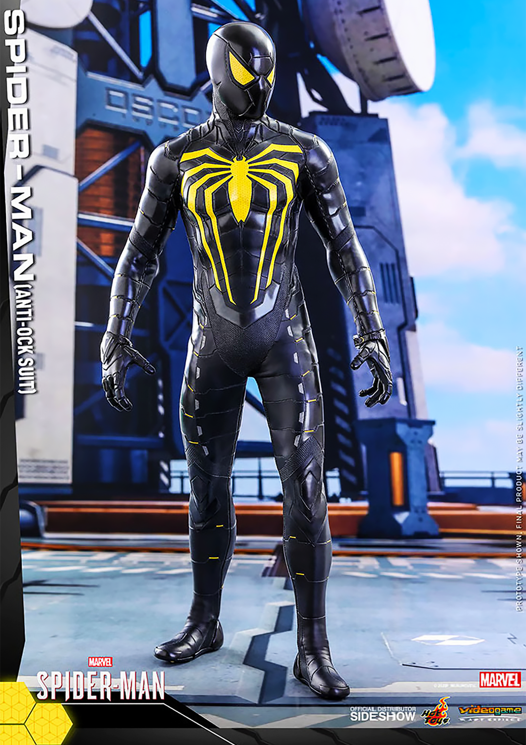 HOT TOYS MARVEL SPIDER-MAN SPIDER-MAN (ANTI-OCK SUIT) 1/6 VGM44 - Anotoys Collectibles
