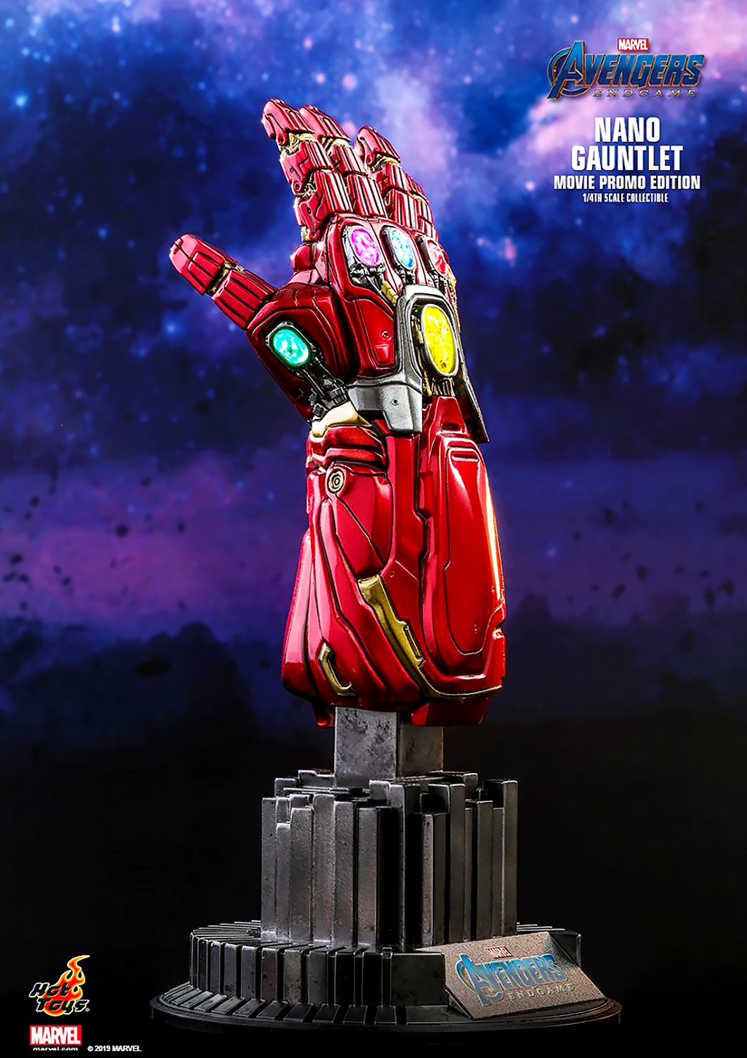 HOT TOYS MC AVENGERS MARVEL : ENDGAME NANO GAUNTLET (MOVIE PROMO EDITION) COLLECTIBLE 1/4 ACS008 - Anotoys Collectibles