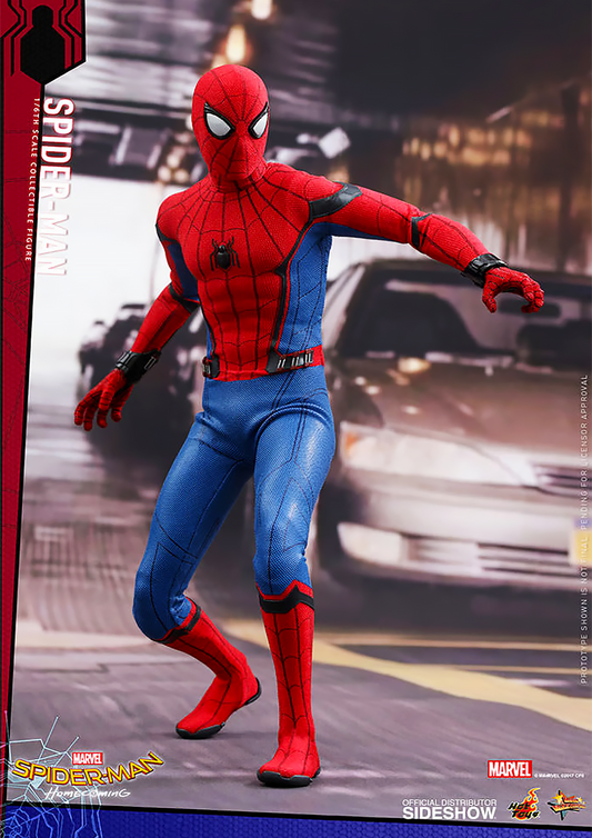 HOT TOYS SPIDERMAN: HOMECOMING - SPIDERMAN (REGULAR VERSION) - MMS425 - Anotoys Collectibles