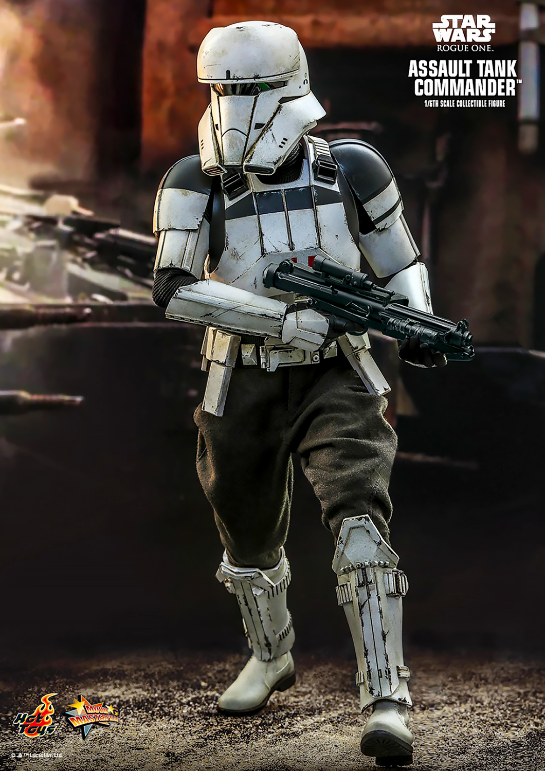 HOT TOYS STAR WARS: ROGUE ONE ASSAULT TANK COMMANDER COLLECTIBLE FIGURE 1/6 MMS587 - Anotoys Collectibles