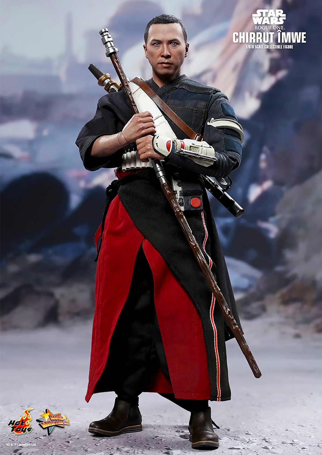 HOT TOYS STAR WARS ROGUE ONE CHIRRUT IMWE 1/6 SCALE - MMS402 - Anotoys Collectibles
