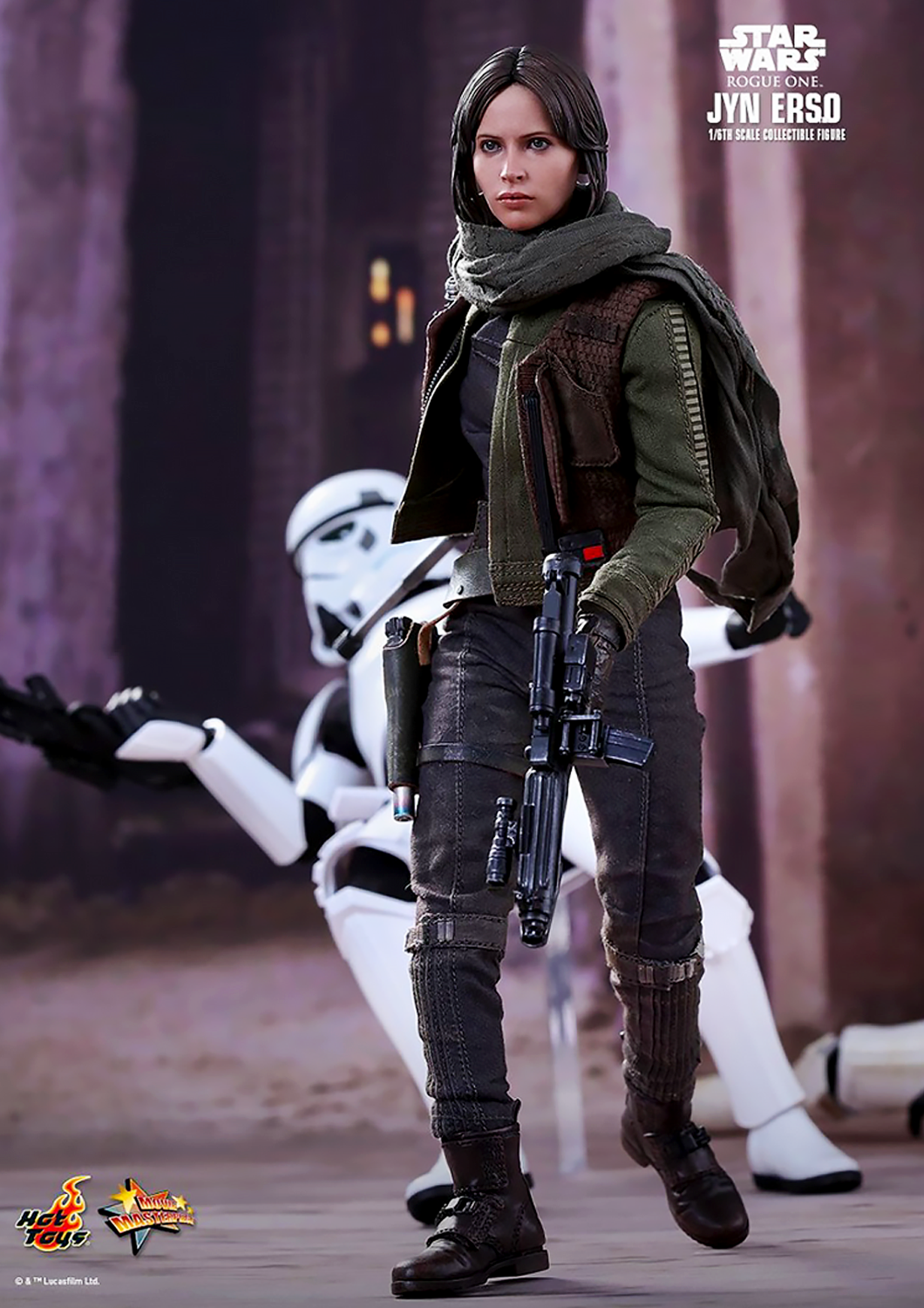 HOT TOYS STAR WARS ROGUE ONE JYN ERSO 1/6 SCALE - MMS404 - Anotoys Collectibles