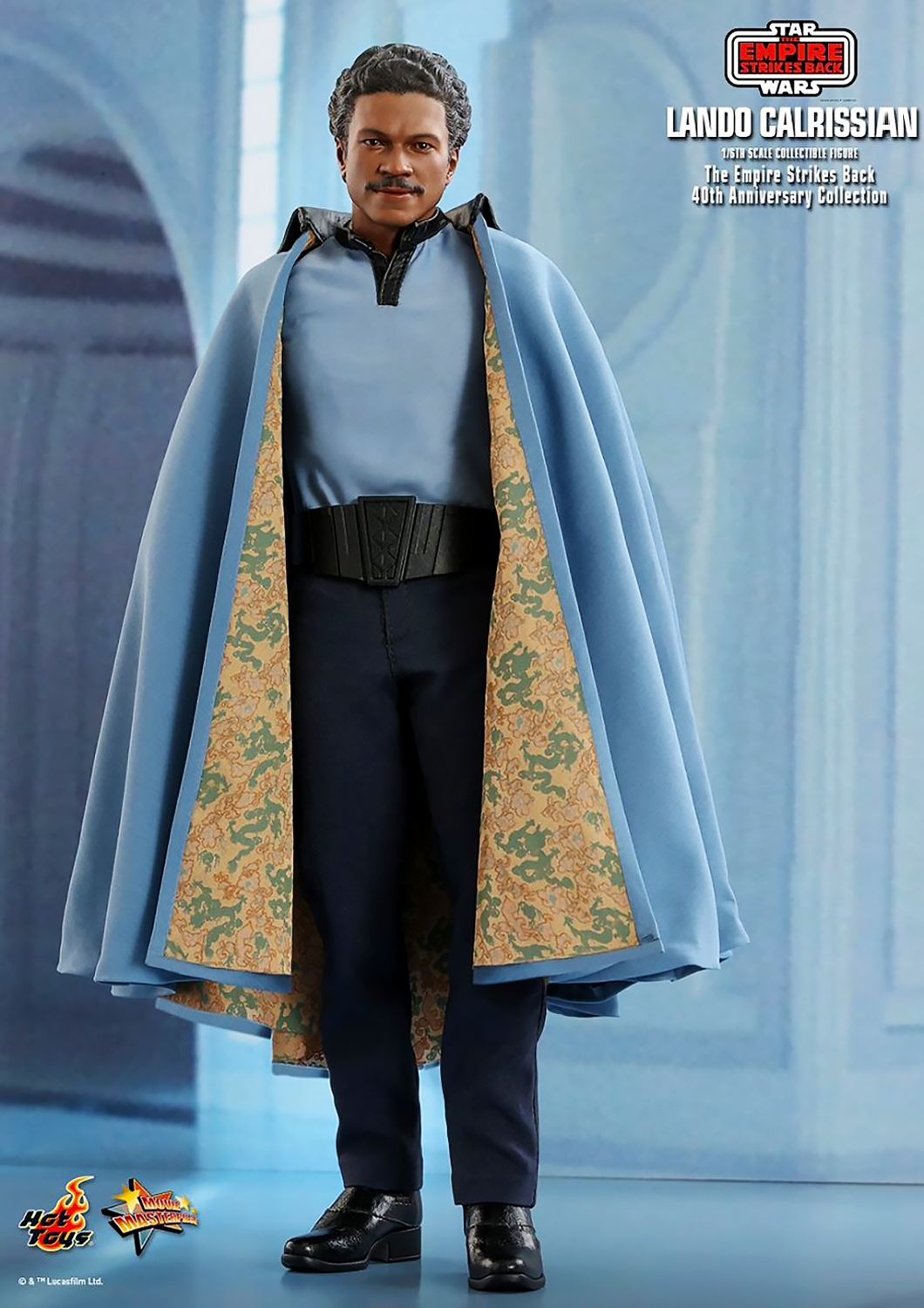 HOT TOYS STAR WARS: THE EMPIRE STRIKES BACK LANDO CALRISSIAN (STAR WARS: THE EMPIRE STRIKES BACK 40TH ANNIVERSARY COLLECTION) MMS588 - Anotoys Collectibles