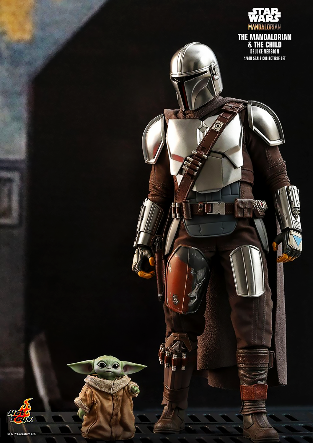 HOT TOYS STAR WARS THE MANDALORIAN AND THE CHILD DELUXE VERSION 1/6 TMS015 - Anotoys Collectibles