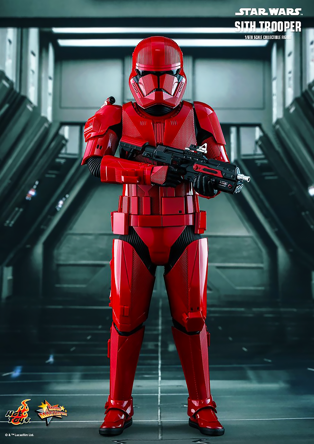 HOT TOYS STAR WARS THE RISE OF SKYWALKER SITH TROOPER COLLECTIBLE FIGURE 1/6TH SCALE - MMS544 - Anotoys Collectibles