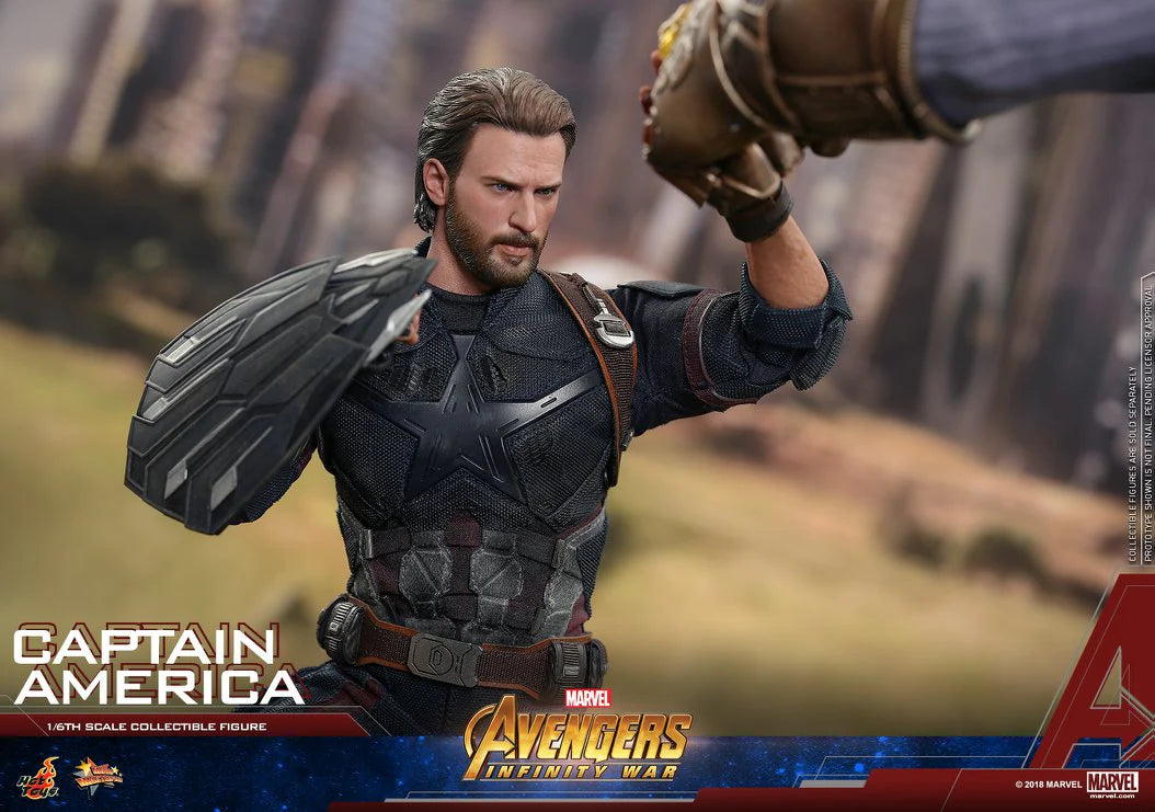 HOT TOYS AVENGERS MARVEL : INFINITY WAR CAPTAIN AMERICA 1/6 MMS480 - Anotoys Collectibles
