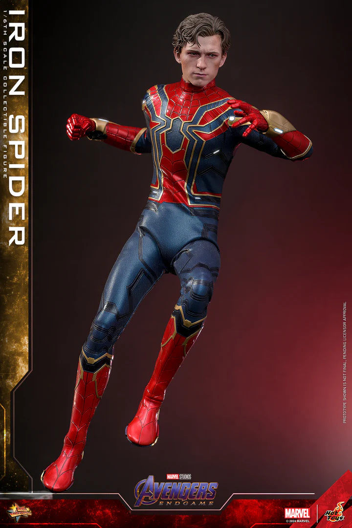 HOT TOYS MARVEL’S AVENGERS: ENDGAME - 1/6TH SCALE IRON SPIDER COLLECTIBLE FIGURE (SCULPTED HAIR VERSION) - MMS761 - Anotoys Collectibles