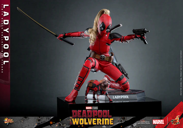 HOT TOYS MARVEL's DEADPOOL AND WOLVERINE - 1/6TH SCALE LADYPOOL COLLECTIBLE FIGURE - MMS747 - Anotoys Collectibles