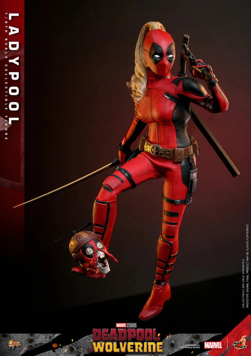 HOT TOYS MARVEL's DEADPOOL AND WOLVERINE - 1/6TH SCALE LADYPOOL COLLECTIBLE FIGURE - MMS747 - Anotoys Collectibles