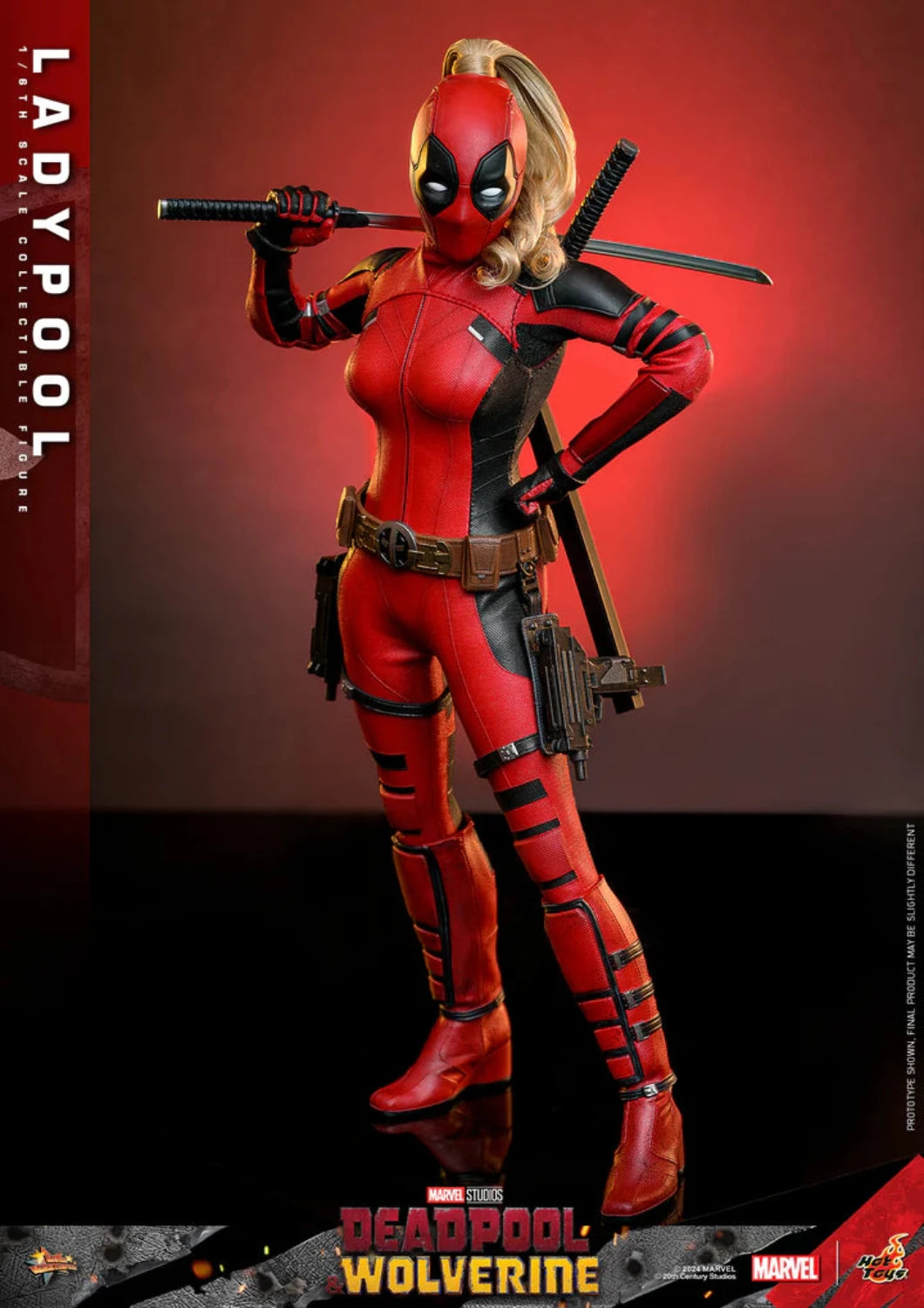HOT TOYS MARVEL's DEADPOOL AND WOLVERINE - 1/6TH SCALE LADYPOOL COLLECTIBLE FIGURE - MMS747 - Anotoys Collectibles