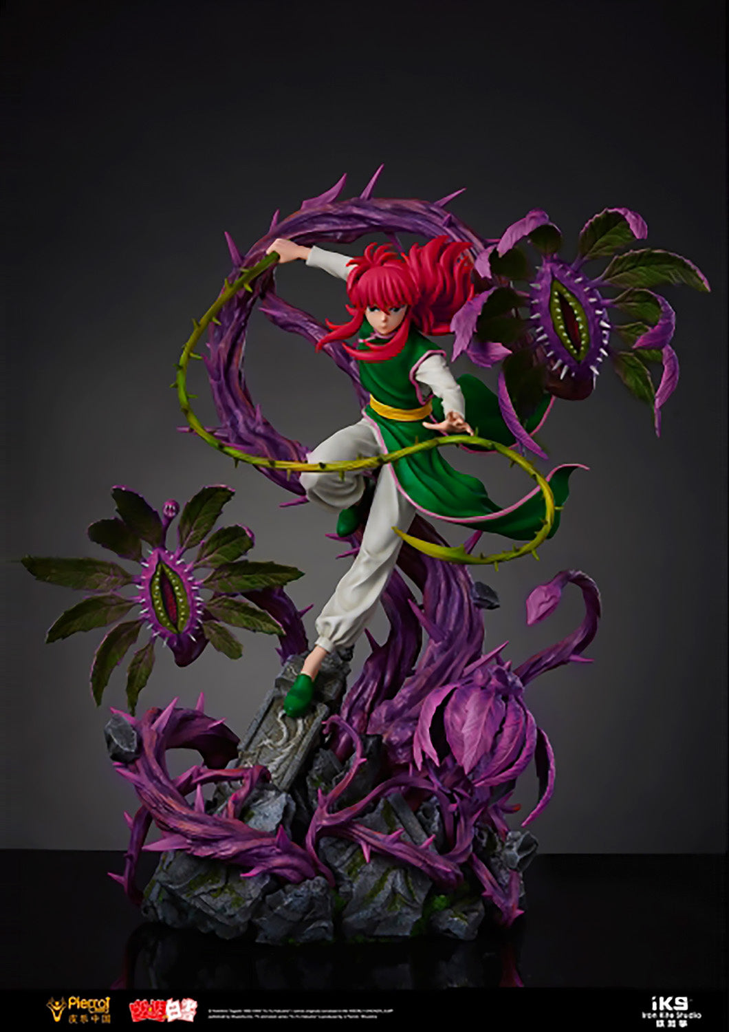 IRON KITE STUDIOS YUYU HAKUSHO KURAMA RESIN STATUE - Anotoys Collectibles