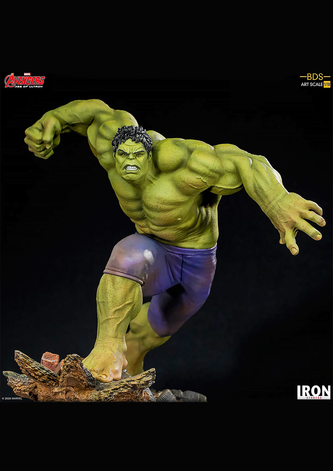 IRON STUDIOS AVENGER AGE OF ULTRON HULK BDS ART SCALE 1/10 MARCAS31820-10 - Anotoys Collectibles