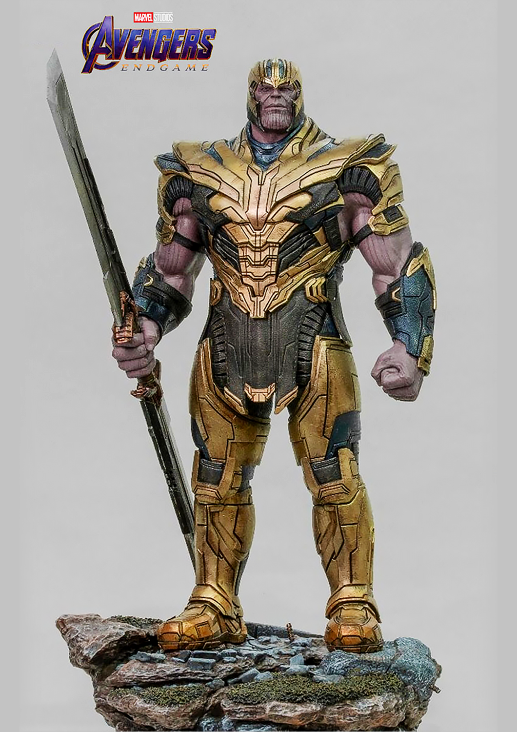 IRON STUDIOS AVENGERS ENDGAME THANOS DELUXE LEGACY REPLICA 1/4 MARCAS20619-14 - Anotoys Collectibles