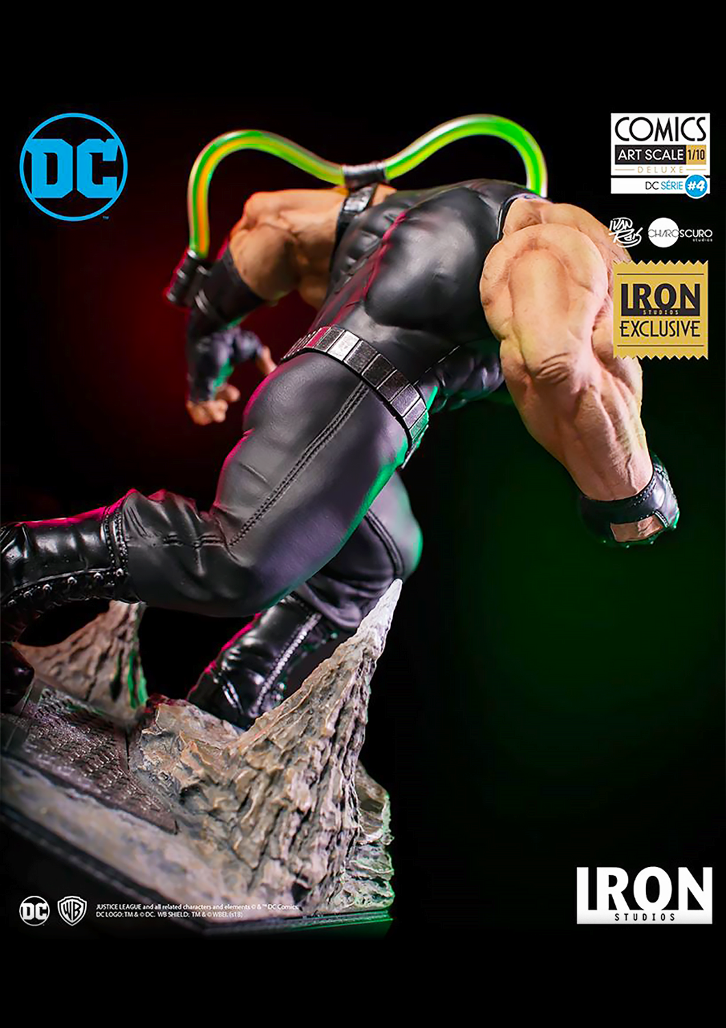 IRON STUDIOS BANE STATUE DELUXE 1/10 SCALE - ISBANEEX DCCDCG10718-10 - Anotoys Collectibles