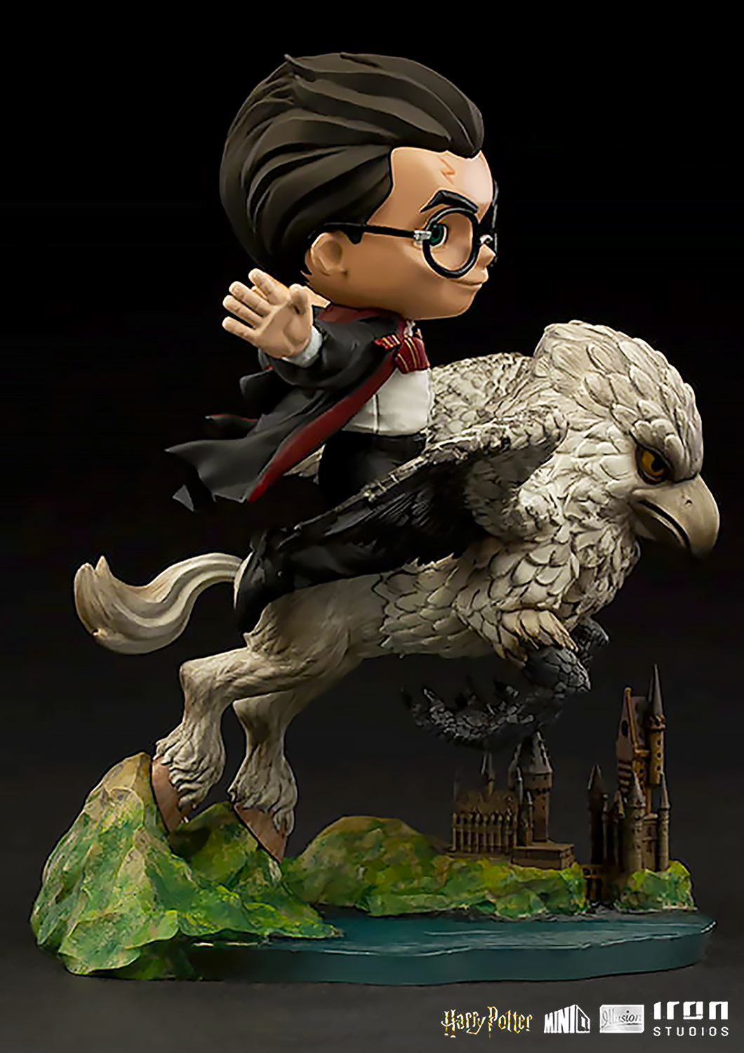IRON STUDIOS HARRY POTTER AND BUCKBEAK MINICO ILLUSION - WBHPM39921-MC - Anotoys Collectibles