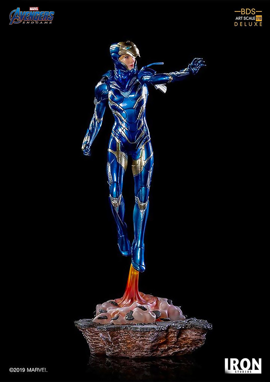 IRON STUDIOS MARVEL AVENGERS ENDGAME: PEPPER POTTS IN RESCUE SUIT BDS ART SCALE 1/10 - MARCAS19119-10 - Anotoys Collectibles