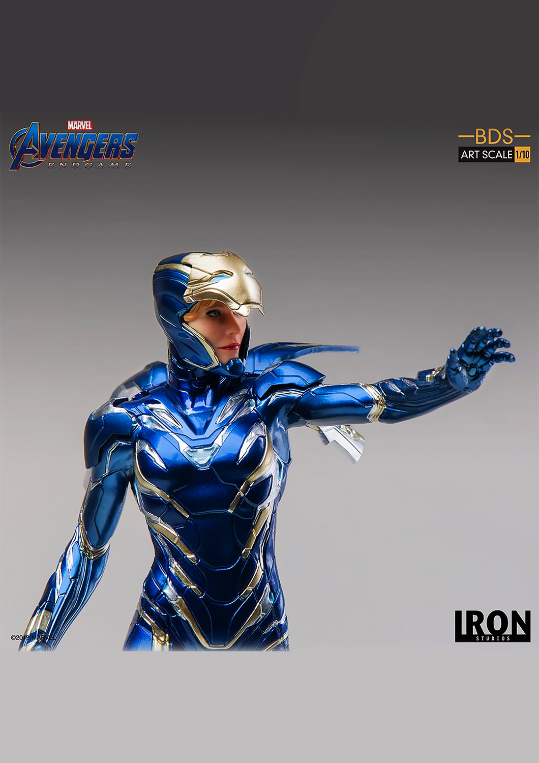 IRON STUDIOS MARVEL AVENGERS ENDGAME: PEPPER POTTS IN RESCUE SUIT BDS ART SCALE 1/10 - MARCAS19119-10 - Anotoys Collectibles