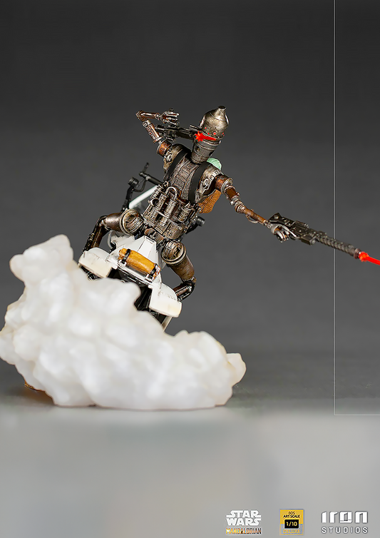 IRON STUDIOS STAR WARS IG11 AND THE CHILD DELUXE BDS ART SCALE 1/10 - THE MANDALORIAN - LUCSWR47021-10 - Anotoys Collectibles