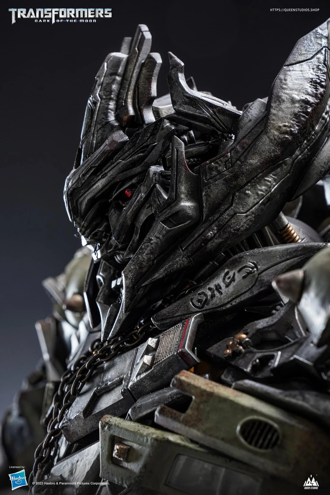 QUEEN STUDIOS TRANSFORMER MEGATRON ON THRONE - QS072