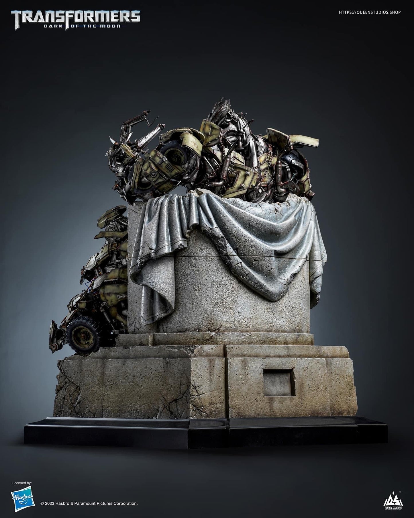 QUEEN STUDIOS TRANSFORMER MEGATRON ON THRONE - QS072