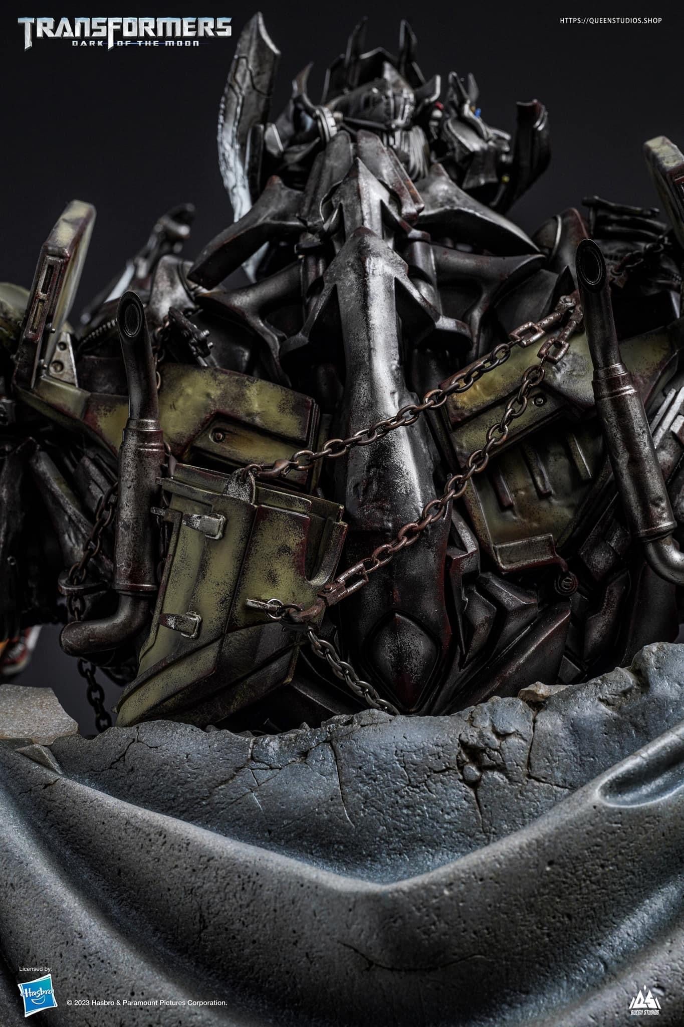 QUEEN STUDIOS TRANSFORMER MEGATRON ON THRONE - QS072