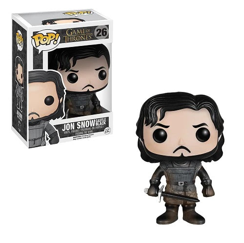 FUNKO POP! GAME OF THRONES - JON SNOW CASTLE BLACK #26 - Anotoys Collectibles