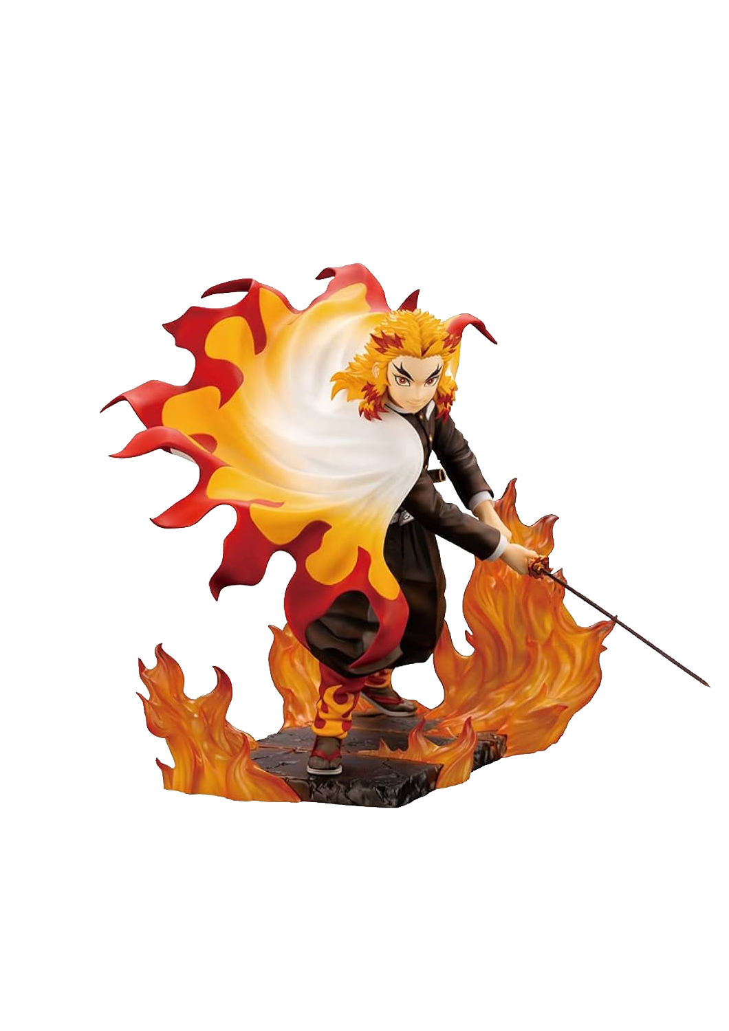 KOTOBUKIYA DEMON SLAYER KIMETSU NO YAIBA ARTFX J KYOJURO RENGOKU 1/8 PP927 - Anotoys Collectibles