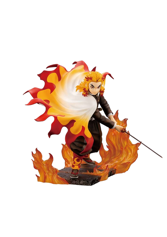 KOTOBUKIYA DEMON SLAYER KIMETSU NO YAIBA ARTFX J KYOJURO RENGOKU 1/8 PP927 - Anotoys Collectibles