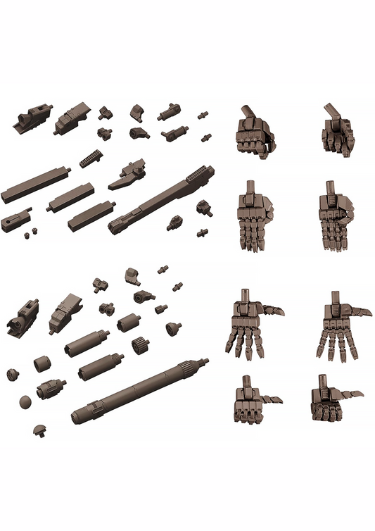 KOTOBUKIYA MECHA SUPPLY ASSORTED02 PROPELLANT TANK SET GUNMETAL VER. - MJ102 - Anotoys Collectibles