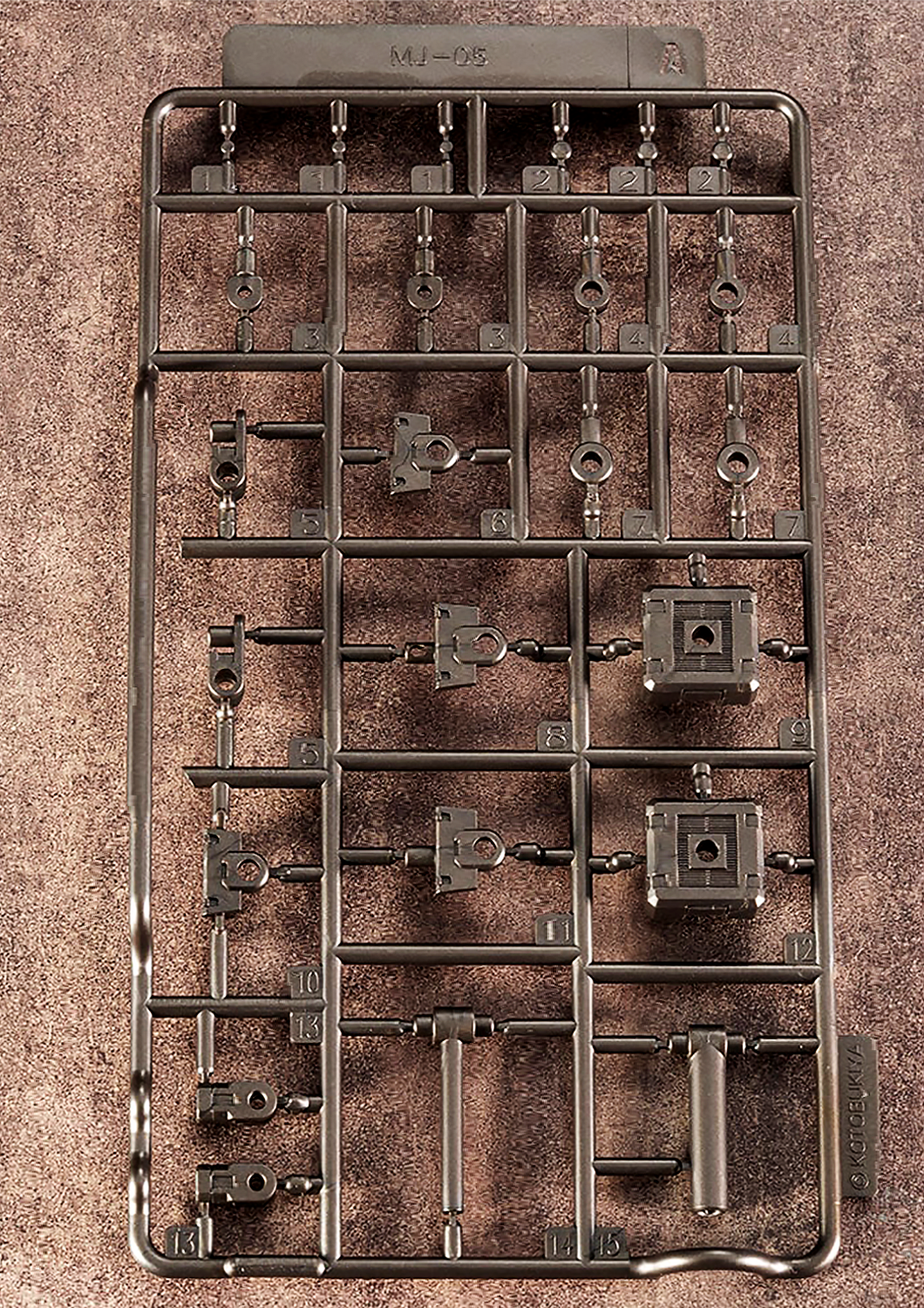 KOTOBUKIYA MECHA SUPPLY ASSORTED03 JOINT SET GUNMETAL VER. - MJ103 - Anotoys Collectibles
