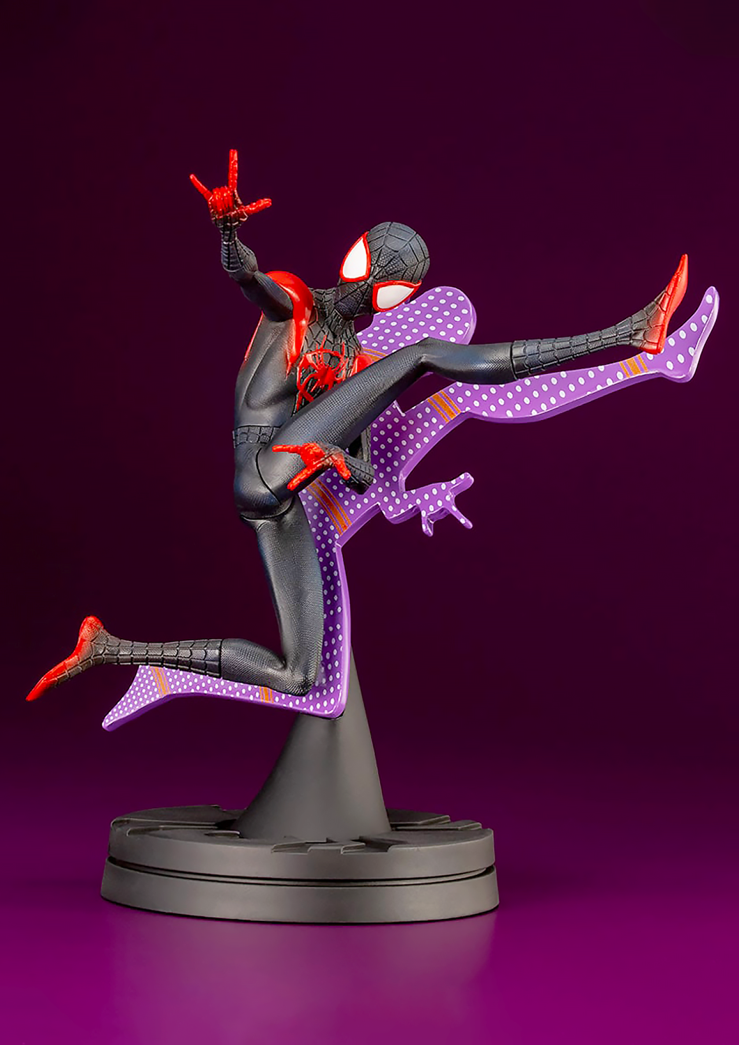 KOTOBUKIYA SPIDERMAN INTO THE SPIDERVERSE MILES MORALES HERO SUIT VER. ARTFX+ STATUE - MK302 - Anotoys Collectibles