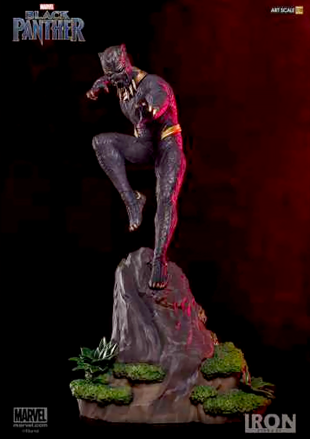 IRON STUDIOS BLACK PANTHER: ERIK KILLMONGER BDS ART SCALE 1/10 - MARCWR07017-10 - Anotoys Collectibles