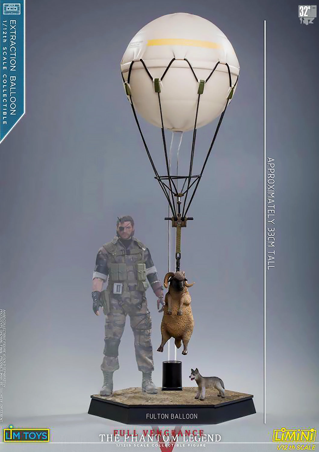 LIMTOYS 1/12 PHANTOM LEGEND BALLOON DOG SCENE PROPS PR-2019022812 - Anotoys Collectibles