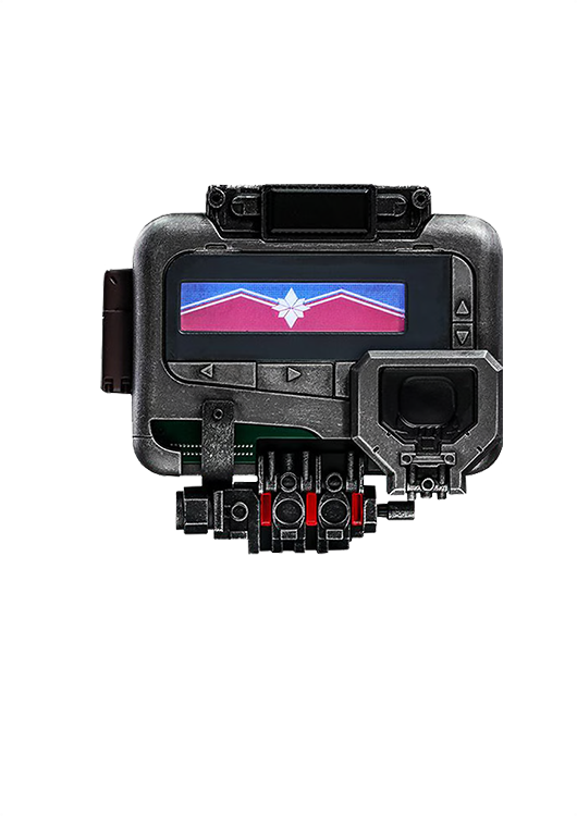 HOT TOYS MARVEL  AVENGER ENDGAME CAPTAIN MARVEL PAGER LIFE-SIZE COLLECTIBLE LMS009 1/1 - Anotoys Collectibles