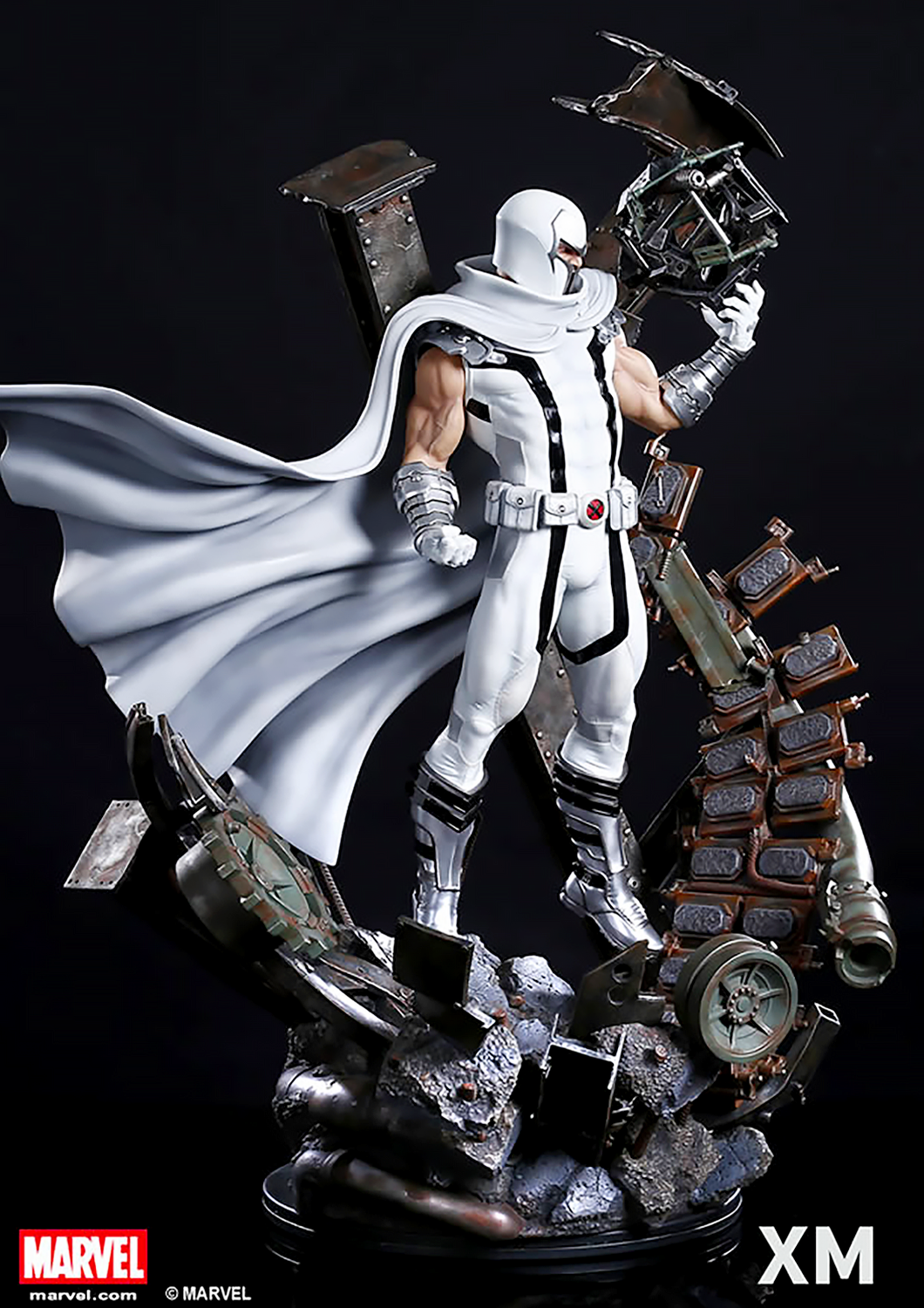 XM STUDIOS MARVEL X-MEN MAGNETO WHITE VERSION 1/4 - Anotoys Collectibles