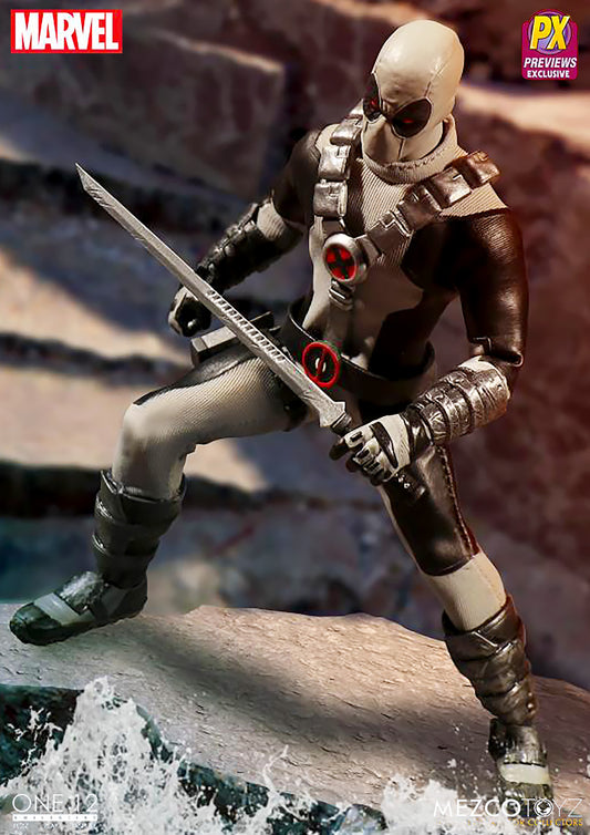 MEZCO TOYZ DEADPOOL PX PREVIEW EXCLUSIVE COLLECTIVE 1/12 SCALE - 76452 - Anotoys Collectibles