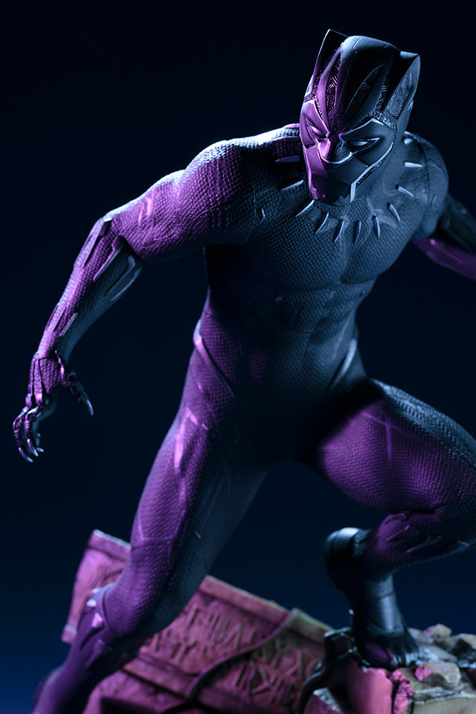 KOTOBUKIYA BLACK PANTHER MOVIE BLACK ARTFX STATUE 1/6 SCALE - MK253 - Anotoys Collectibles