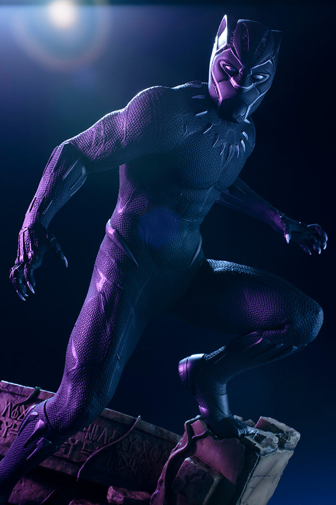 KOTOBUKIYA BLACK PANTHER MOVIE BLACK ARTFX STATUE 1/6 SCALE - MK253 - Anotoys Collectibles