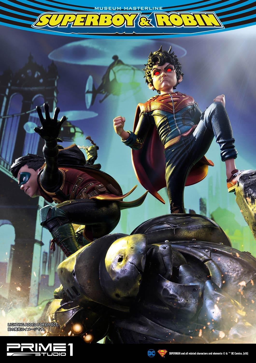 PRIME 1 STUDIO SUPERBOY AND ROBIN 1/3 MMDC-38 - Anotoys Collectibles