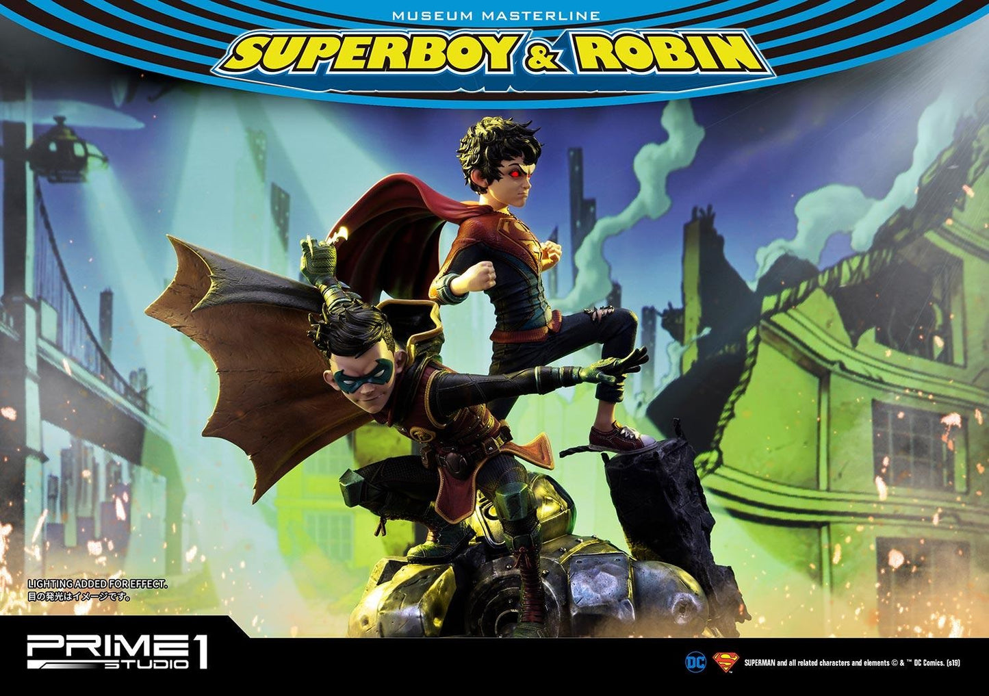 PRIME 1 STUDIO SUPERBOY AND ROBIN 1/3 MMDC-38 - Anotoys Collectibles