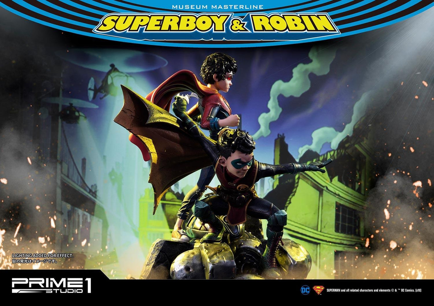 PRIME 1 STUDIO SUPERBOY AND ROBIN EXCLUSIVE VERSION MMDC-38EX - Anotoys Collectibles