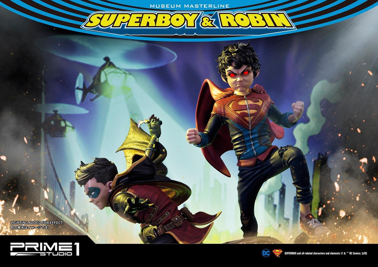 PRIME 1 STUDIO SUPERBOY AND ROBIN EXCLUSIVE VERSION MMDC-38EX - Anotoys Collectibles