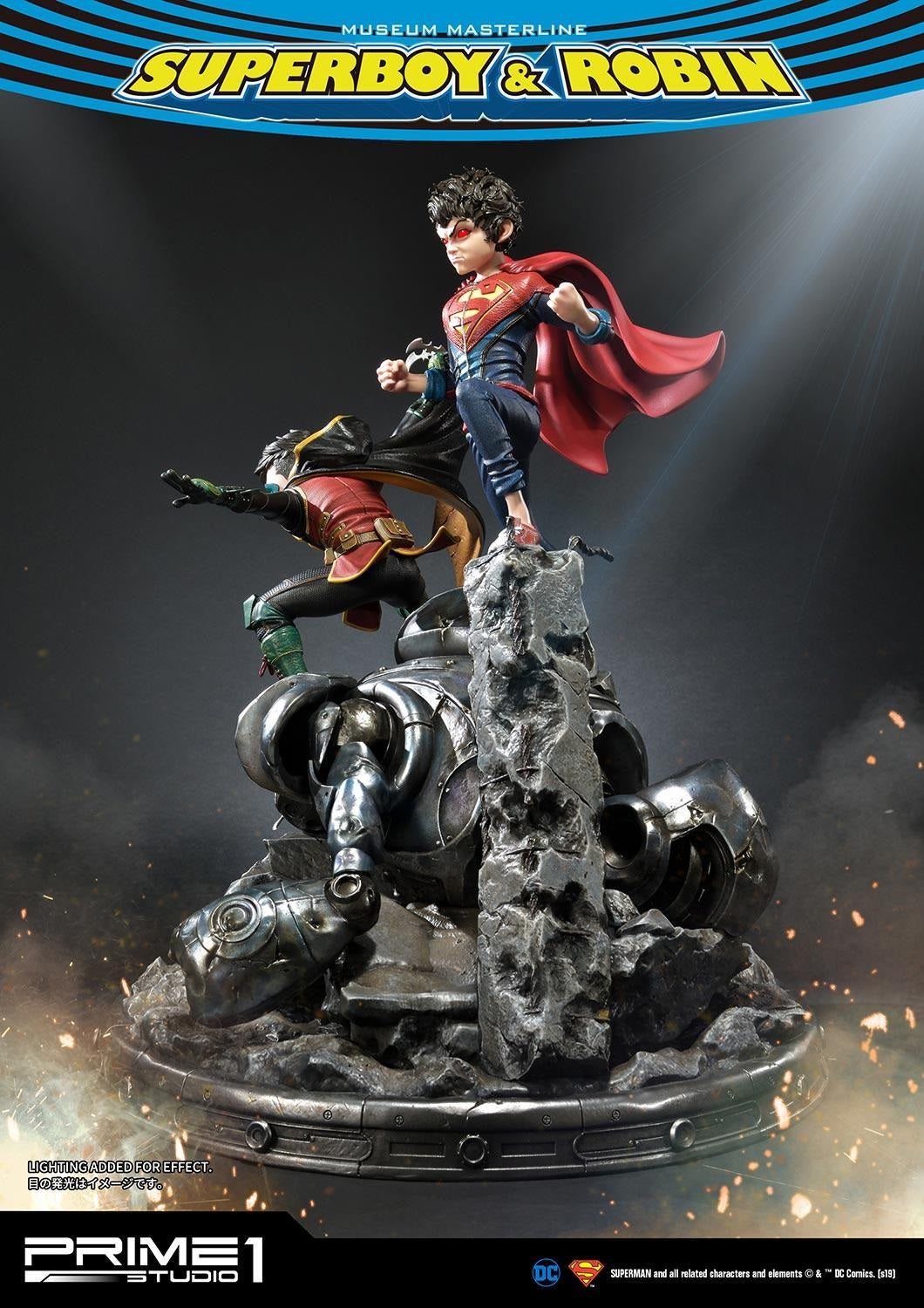 PRIME 1 STUDIO SUPERBOY AND ROBIN EXCLUSIVE VERSION MMDC-38EX - Anotoys Collectibles
