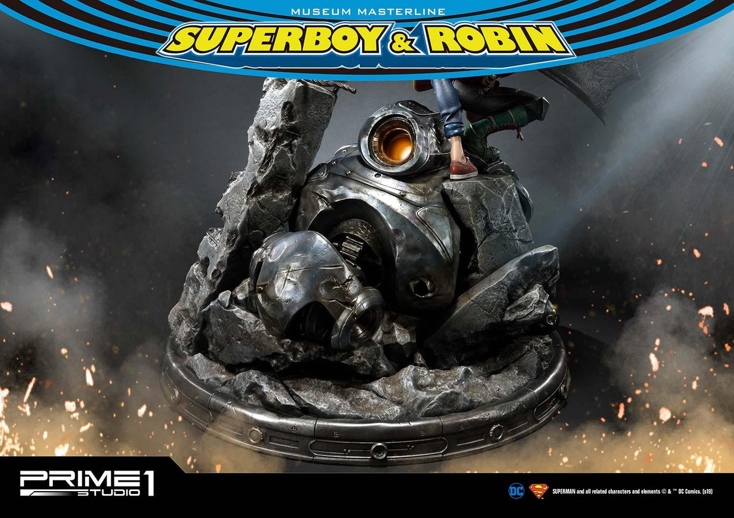 PRIME 1 STUDIO SUPERBOY AND ROBIN EXCLUSIVE VERSION MMDC-38EX - Anotoys Collectibles