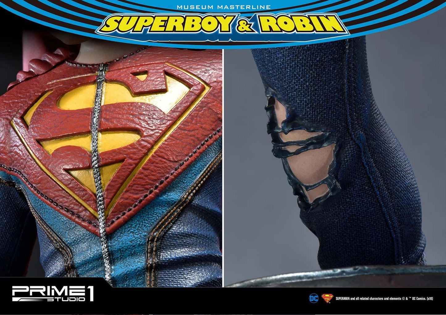 PRIME 1 STUDIO SUPERBOY AND ROBIN EXCLUSIVE VERSION MMDC-38EX - Anotoys Collectibles