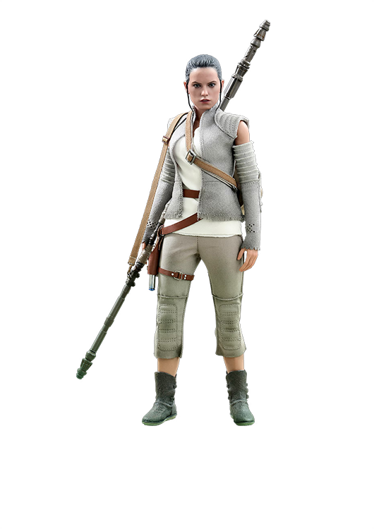 HOT TOYS STAR WARS EPISODE VII THE FORCE AWAKENS REY SOLO IN RESISTANT OUTFIT 1/6 MMS377