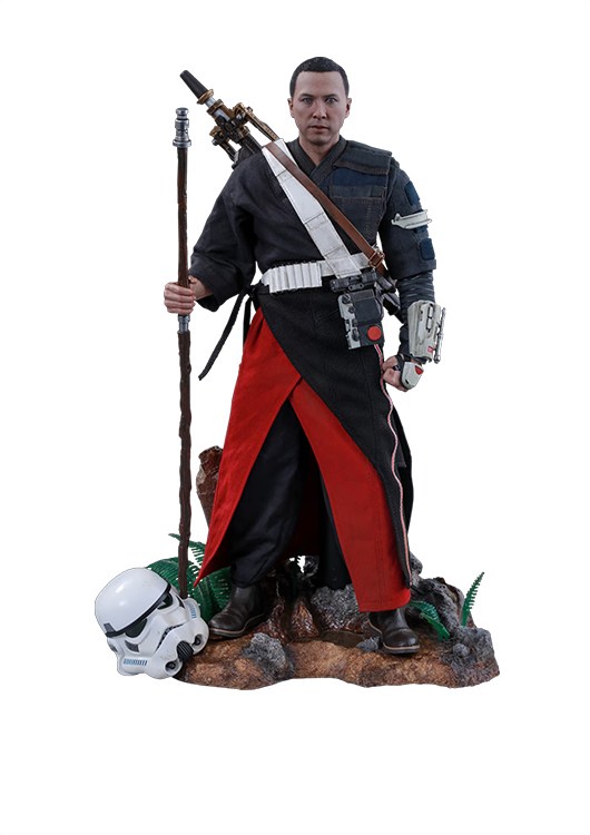 HOT TOYS STAR WARS ROGUE ONE CHIRRUT IMWE (DELUXE VERSION) 1/6 SCALE - MMS403 - Anotoys Collectibles